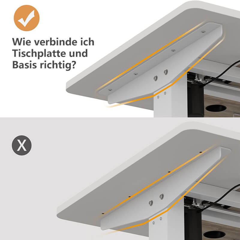 140(160) x 76 cm höhenverstellbarer elektrischer Sitz- und Stehständer für Zuhause und Büro mit Monitorständer und Schublade