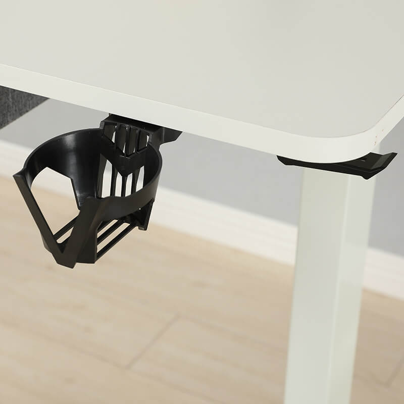 160 x 120cm L-förmiger Stehschreibtisch, verstellbarer elektrischer Sitz- und Stehpult für Zuhause und Büro mit Monitorständer und Schublade, Eiche