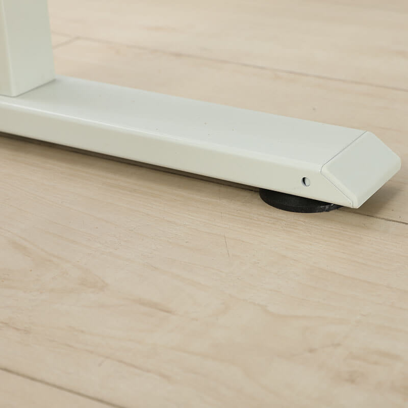 160 x 120cm L-förmiger Stehschreibtisch, verstellbarer elektrischer Sitz- und Stehpult für Zuhause und Büro mit Monitorständer und Schublade, Eiche