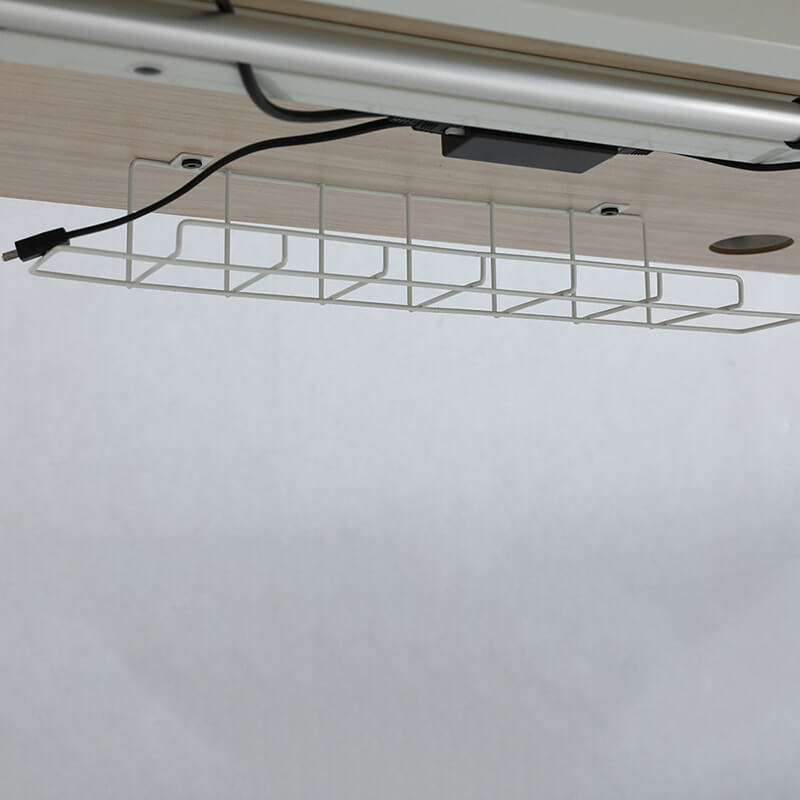 160 x 120cm L-förmiger Stehschreibtisch, verstellbarer elektrischer Sitz- und Stehpult für Zuhause und Büro mit Monitorständer und Schublade, Eiche