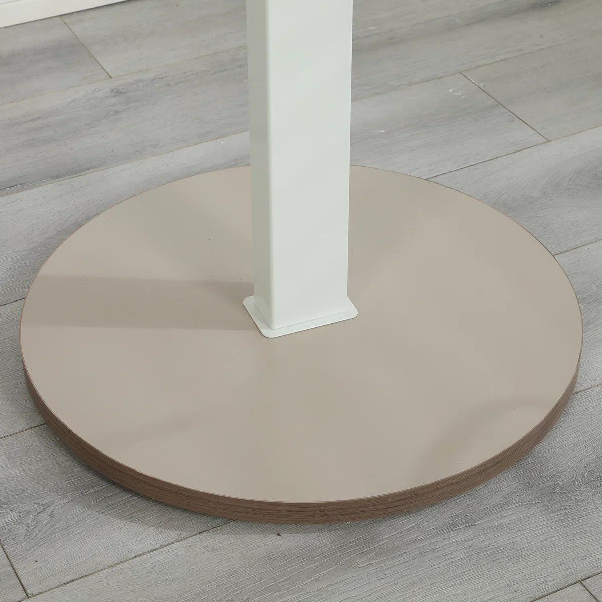 80cm Runder elektrisch höhenverstellbarer Stehschreibtisch