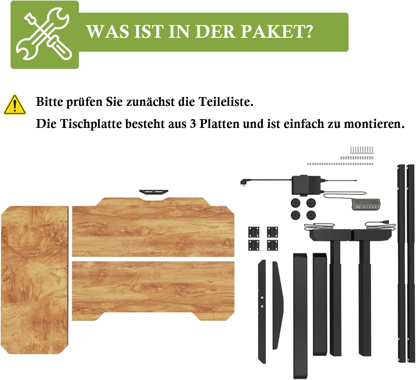 Hilodesk 150cm L-förmiger schreibtisch elektrisch höhenverstellbar eckschreibtisch, mit zwei Motoren, l förmiger tisch stehpult