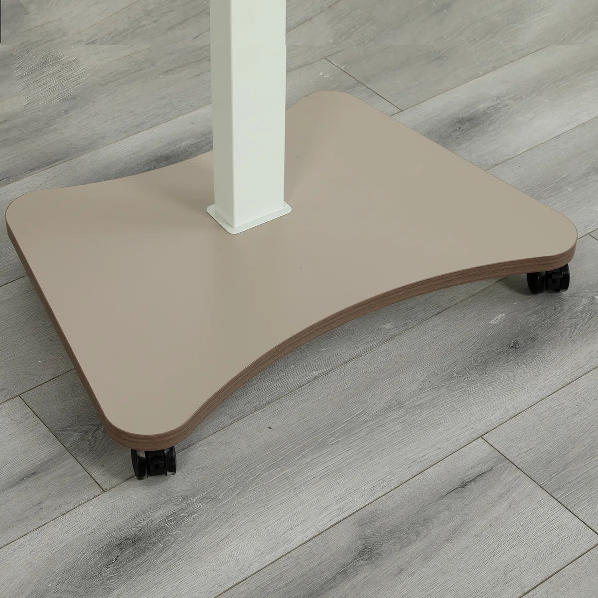 80cm Runder elektrisch höhenverstellbarer Stehschreibtisch