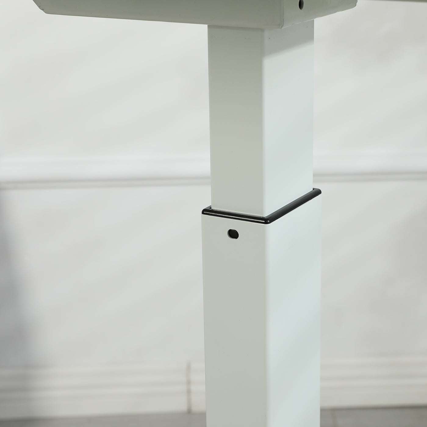 80cm Runder elektrisch höhenverstellbarer Stehschreibtisch