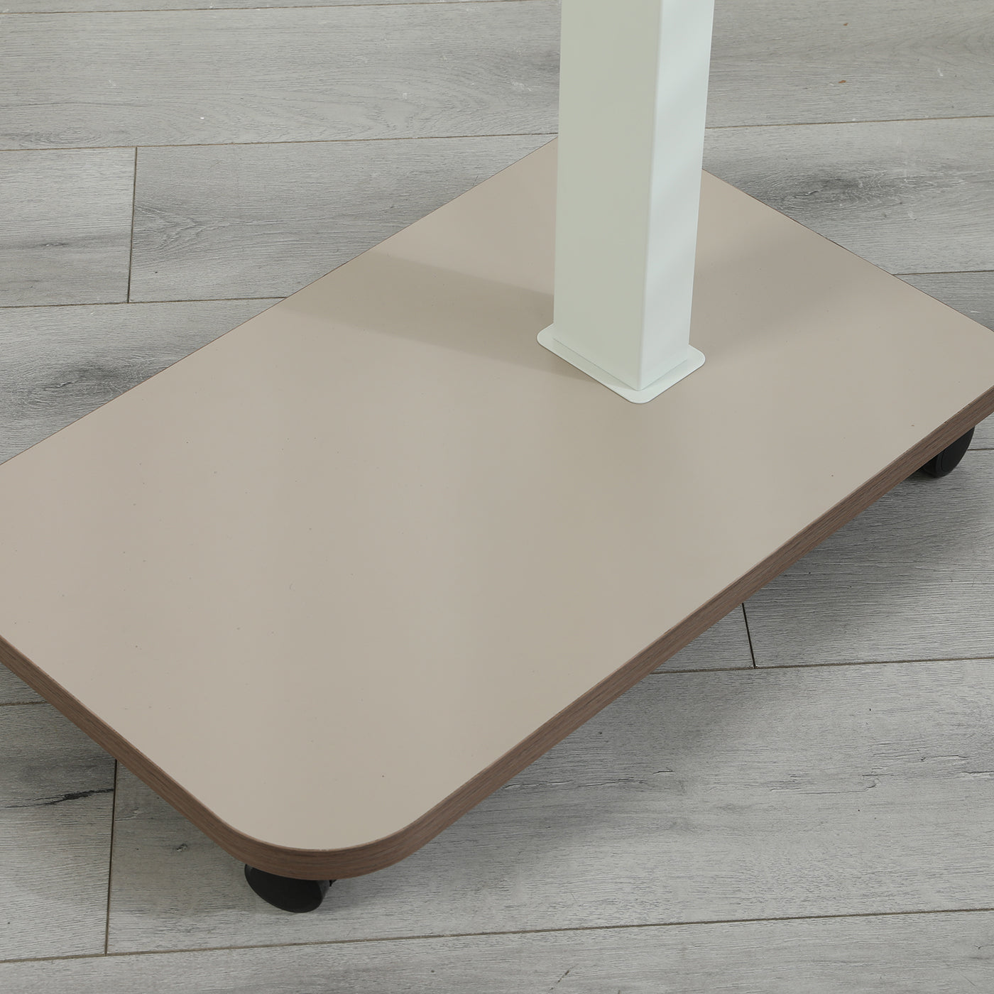 80cm Runder elektrisch höhenverstellbarer Stehschreibtisch